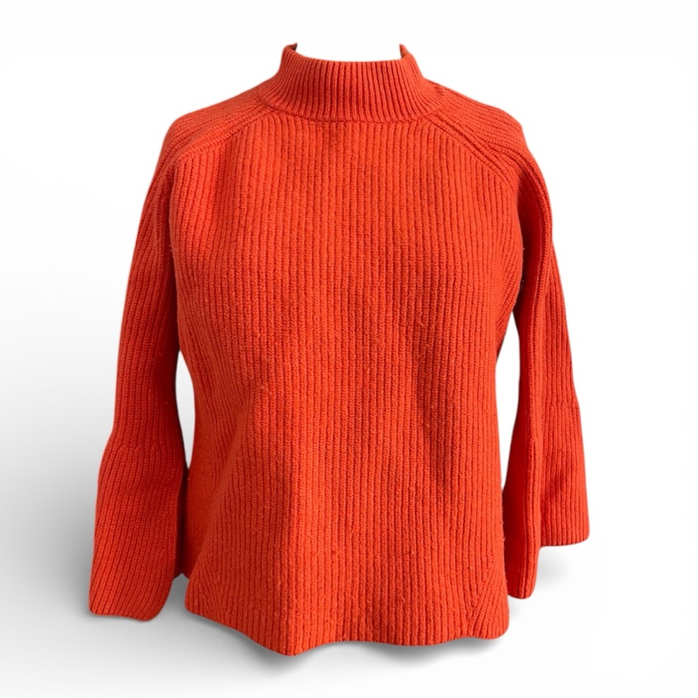 Sweaty Betty | Balloon Sleeve Heavy Wool Sweater - Picture 4 of 13